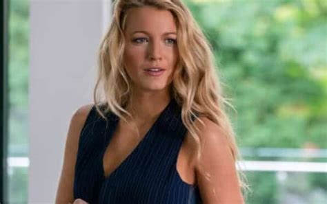 Blake Lively Shows Off White Bikini In Pool Photo