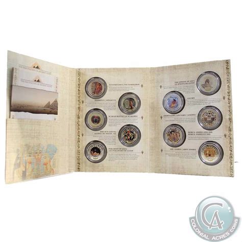 RCM Issue: 2015 "The Fascination of Ancient Egypt" 10-Coin collector ...