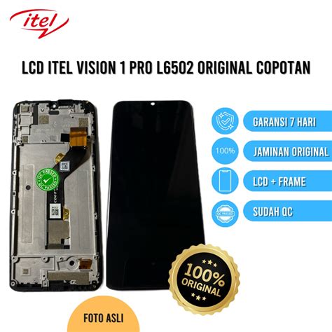 Jual LCD TOUCHSCREEN ITEL VISION 1 PRO L6502 ORIGINAL CABUTAN Shopee