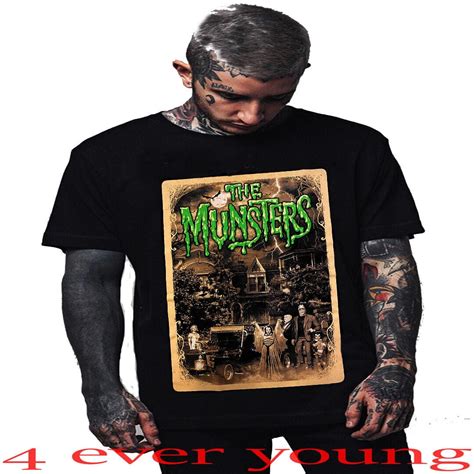 Everfind The Munsters Scary Movie T Shirts Mens Sizes Christmas T