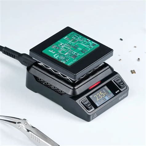 Mhp Mini Hot Plate Smd Preheater Preheating Rework Station Pcb Board Soldering Desoldering