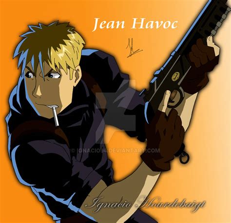 Jean Havoc Personaje De Full Metal Alchemist B By Ignacio94 On Deviantart