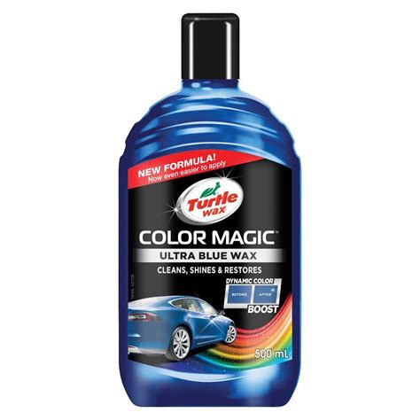 Turtle Wax Color Magic Car Paintwork Polish Restores Scratches Faded