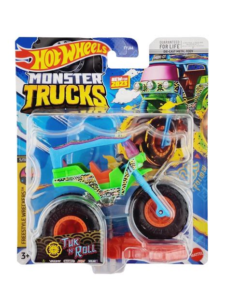 Hot Wheels Monster Truck Tuk N Roll Hkm Za K Allegro