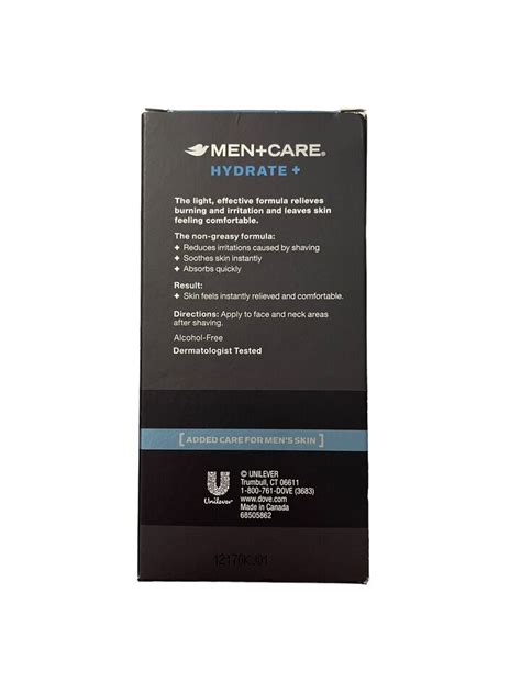 Dove Men Care Post Shave Balm Hydrate Fl Oz