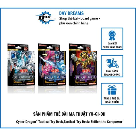 Bộ Bài Chính Hãng Yugioh Phiên Bản Tiếng Nhật Cyber Dragon” Tactical