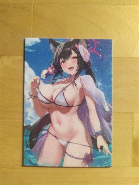 FAN CARD WAIFU Manga Girl Bikini Carte Anime Doujin Cardass Rare ACG Beauty 12 3 97 PicClick UK