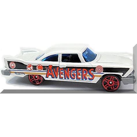 Hot Wheels Plymouth Fury Captain America Th Anniversary Series On