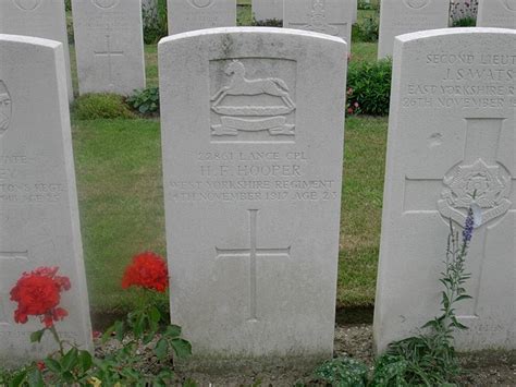 Lance Corporal Henry Frederick Hooper 1894 1917 Find A Grave Memorial