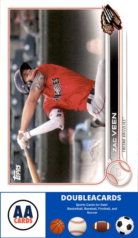 2022 Topps Pro Debut PD 181 Zac Veen Fresno Grizzlies EBay