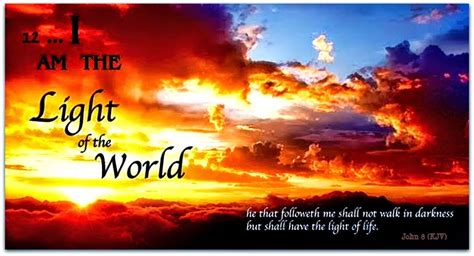 John 8 Kjv Light Of The World Kjv Light Of Life