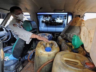 Ungkap Penyalahgunaan Solar Bersubsidi Di Jambi Antara Foto