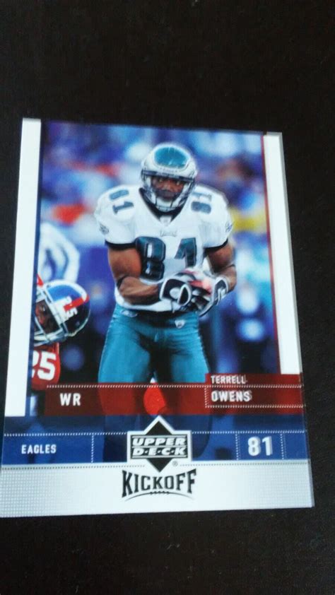 Upper Deck Kickoff Terrell Owens For Sale Online Ebay