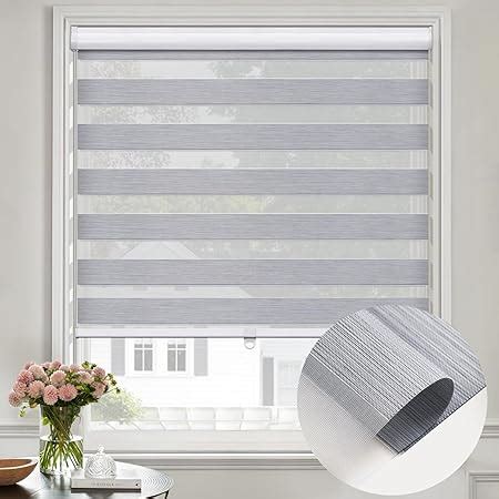 Amazon Cordless Zebra Roller Sheer Shades Blinds Light Tan Custom