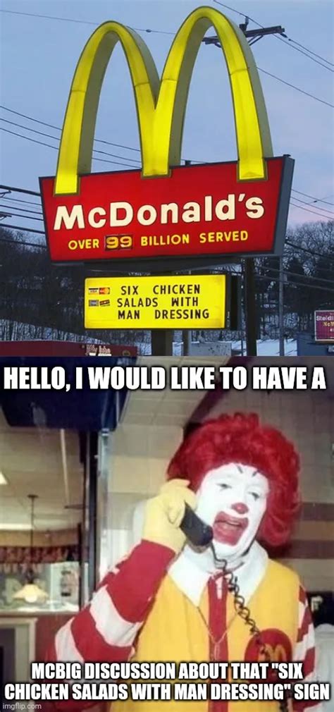 Working At Mcdonalds Meme