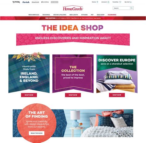 Homegoods Online Shopping And Ordering Details Can You Shop Online At