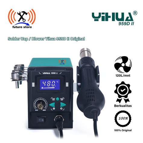 Jual Yihua D Ii Blower Solder Uap Hot Gun Smd Rework Station Original Shopee Indonesia