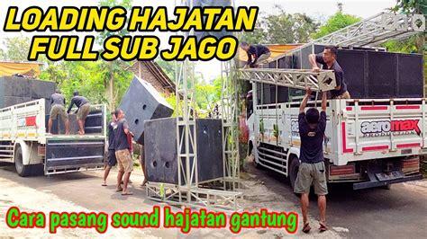 Cara Pasang Sound Gantung Hajatan Didesa Loading Aeromax Production