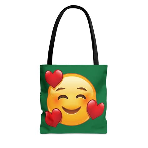 Tote Bag Smiley Face Tote Bag Heart Tote Bag Emoji Tote Bag Emoticon