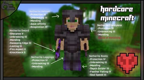Getting MAXED NETHERITE GEAR In Hardcore Minecraft S1E3 YouTube