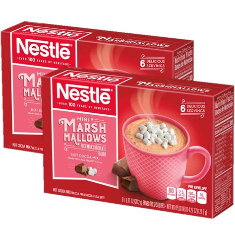 Nestle Mini MARSHMALLOWS Chocolate Hot Cocoa Mix เนสทเล มน มารชแมลโลว ชอคโกแลต โกโกผง