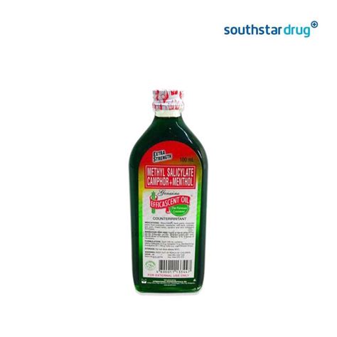 Efficascent Oil Extra Strength 100 Ml Lazada Ph