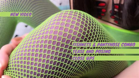 Green Fishnets On Purple Tights Trying On Teaser Amateur Porn Feat Adoretease XHamster