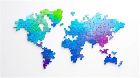 Premium Photo World Map Of Puzzle Pieces