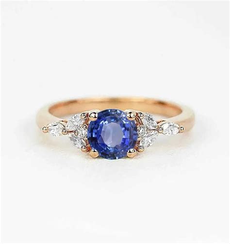 Light Blue Sapphire Ring Diorah Jewellers