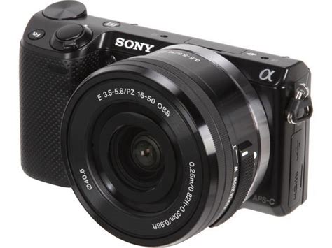 SONY Alpha NEX-5T NEX-5TL/B Black Compact Interchangeable Lens Digital ...