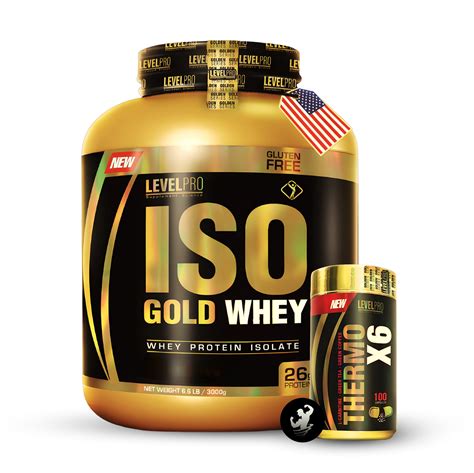 Ripley Prote Na Level Pro Pack Iso Gold Whey Lb Vanilla Thermo