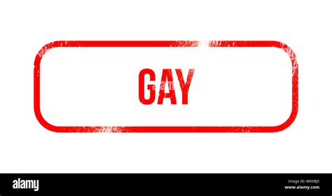 Gay Red Grunge Rubber Stamp Stock Photo Alamy