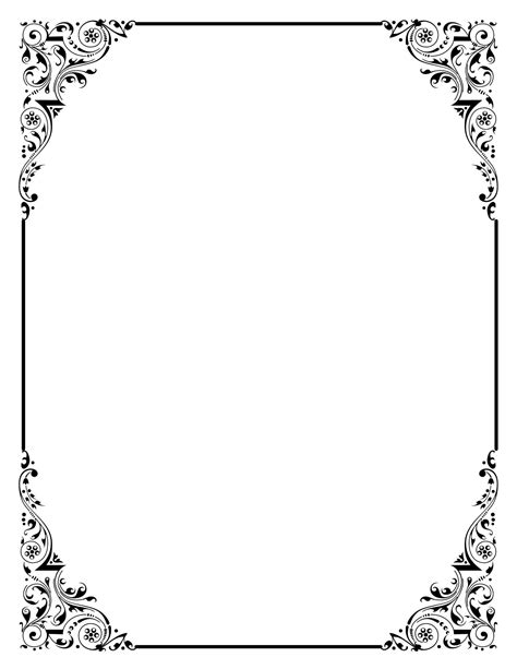 рамки для оформления текста в ворде готовые образцы: 6 тыс изображений ...