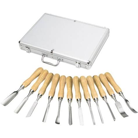 Buy Carving Chisel Set Hss 12pcs At Busy Bee Tools