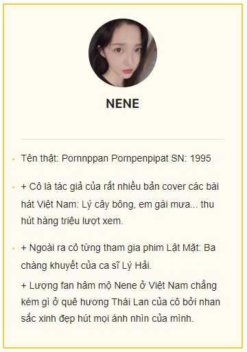Nene Hot girl Thái Lan bất ngờ hoá gái ngoan trước giờ sang Việt Nam dự showmatch Đại chiến