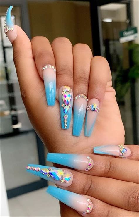 Top Nude Gel Coffin Nails Design For Summer Nails Fashionsum