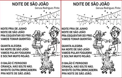 Poesia Sobre Festa Junina Com Interpretação - FDPLEARN