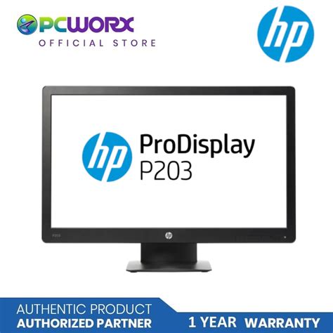 Hp P Pro Display P Inch Wide Led Monitor Hp Monitor Hp