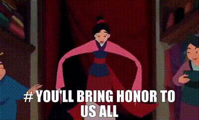 YARN You Ll Bring Honor To Us All Mulan 1998 Animation Video