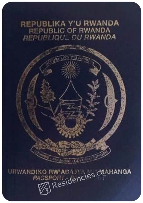 Passport Of Rwandaglobal Passport Index 2020 Citizenship Long Term