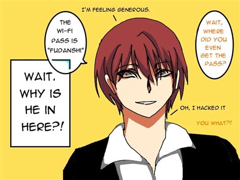 Ask Asano Gakushuu Asano When Are You Going To Get Off Your Ass And