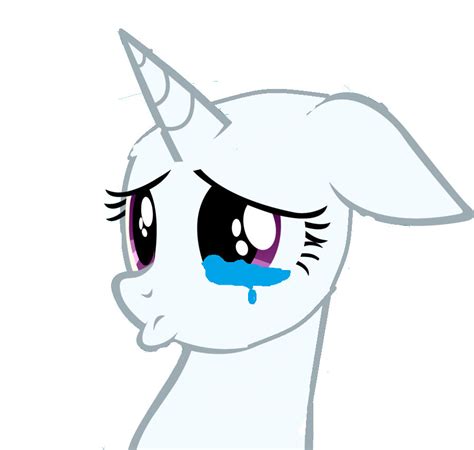 The Sad Pony Base By Ponybaseturkey On Deviantart