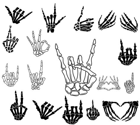 Middle Finger Svg Fuck You Svg Skeleton Svg Middle Finger Grabbing Skelly Hands Skeleton