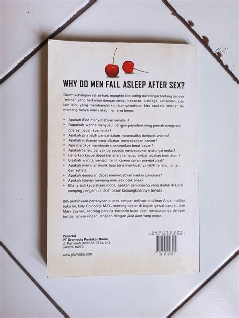 Why Do Men Fall Asleep After Sex Aksiku Toko Buku Bekas Online