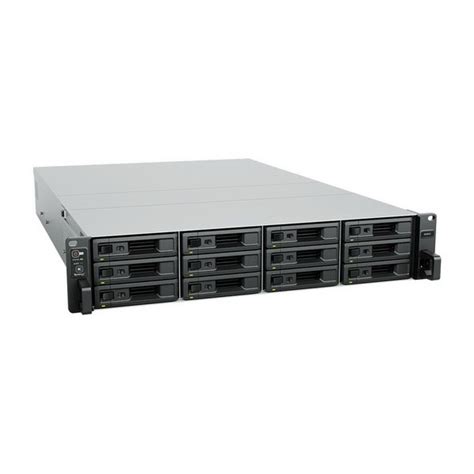 Synology SA3410 12-Bay Petabyte-Scale Rackmount Storage Server — 144TB Raw (12x 12TB Enterprise 7.2K RAID) (10GBE) (SA3410-144TB-HC-10GBE)
