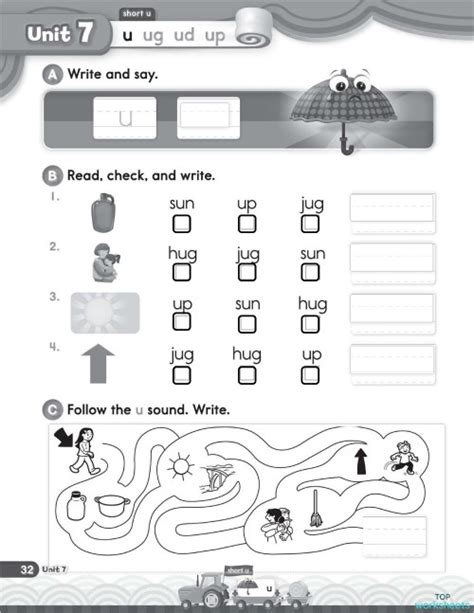 Oxford phonics 2. Interactive worksheet | TopWorksheets