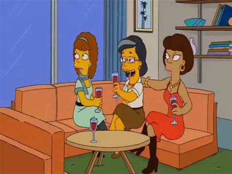 The Simpson Marge Lesbian Moms Kissing YouTube