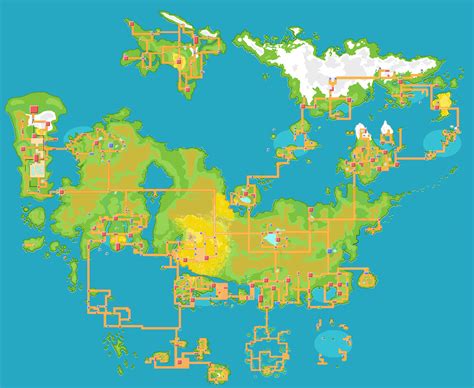 Pokemon World Map Rpokemonmaps
