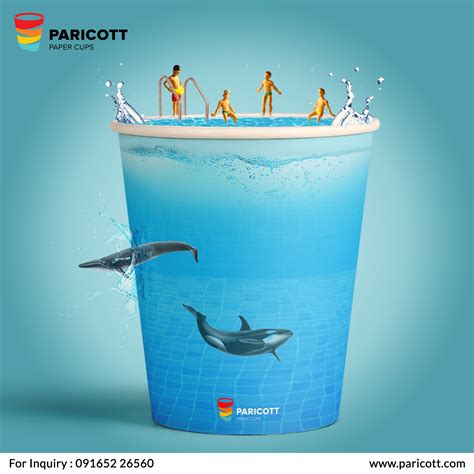 Paricott Paper Cups Creative Ads Social Media Marketing Behance