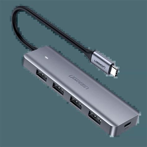 USB-C Hub Slim Type C to 4 Port USB 3.0 Adapter